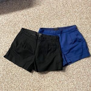 2 pairs jcrew shorts - size 00